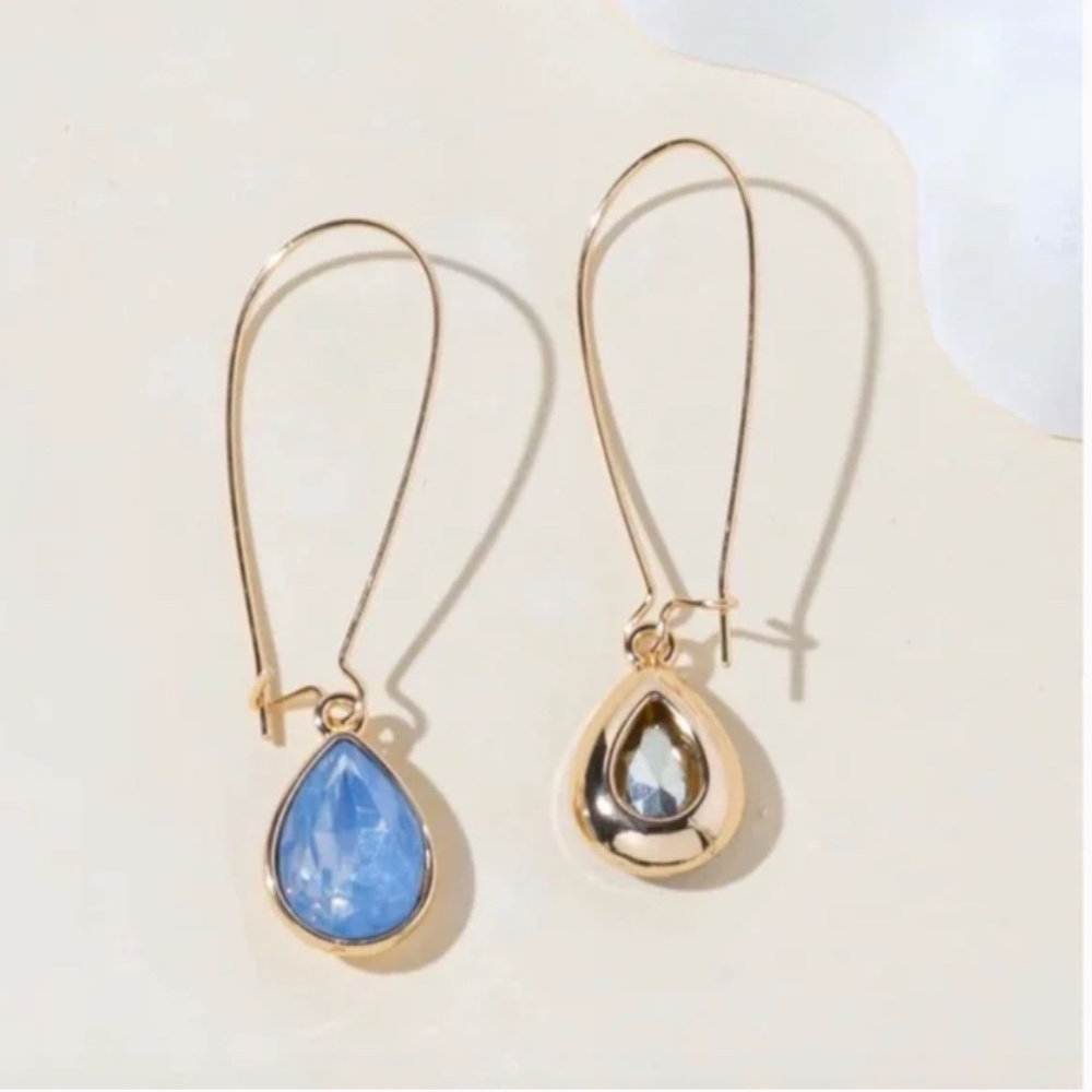 ❤️ FREE Tear Drop Water Rain Boho Peasant Hipster Hippie Deco Farm Earrings
